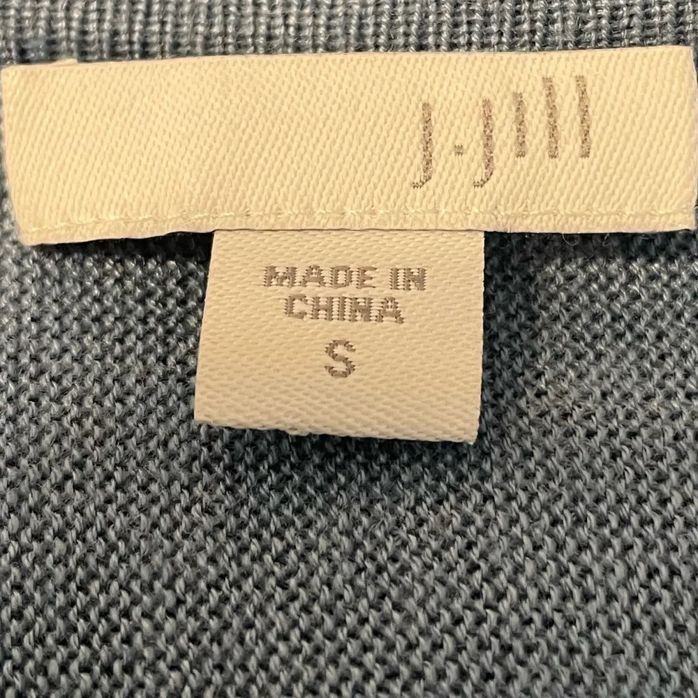 J. Jill Women's Small Long Sweater Tunic Top Dress Lightweight Double Side Slits